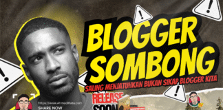 Blogger Sombong: Saling Menjatuhkan Bukan Sikap Blogger Kita Blogger Sombong: Saling Menjatuhkan Bukan Sikap Blogger Kita